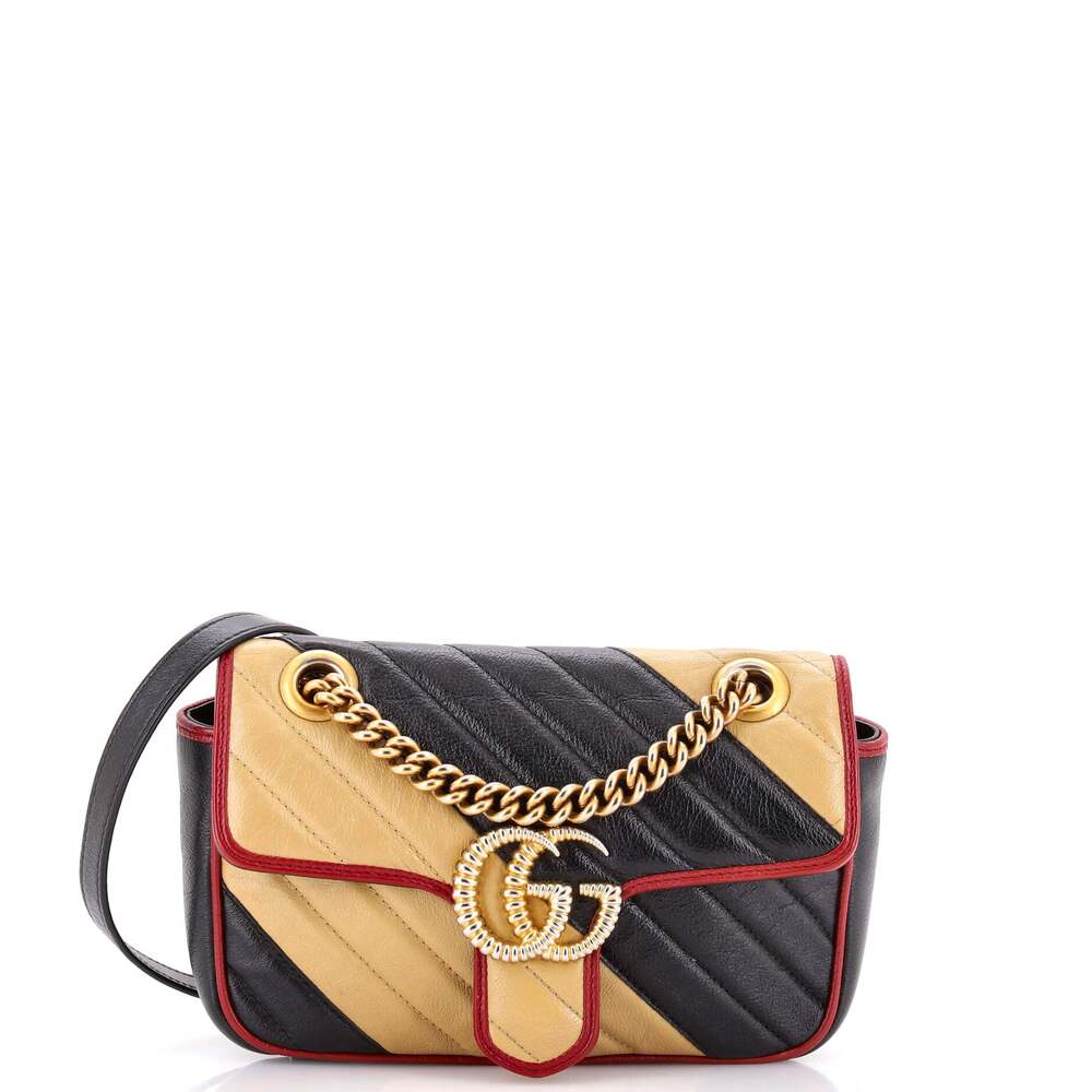 Gucci Gg Marmont Flap Bag Diagonal #269655G11B